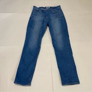 LOFT Straight Leg  Blue Jeans